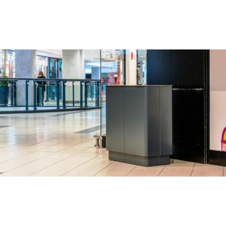 Metal litter bin for sorting 'STF/23-07-12_01/MDL'