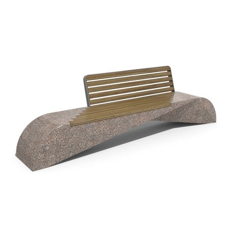 Parkbänke aus Beton '295x61x84cm / BS-248'