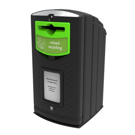 Abfallbehälter zum sortieren mit Abdeckun 'Envirobank 240L Recycling Bin'
