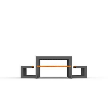 Metallbank + Tisch 'Picnic_IROKO_STF/18-02-16/MDL'