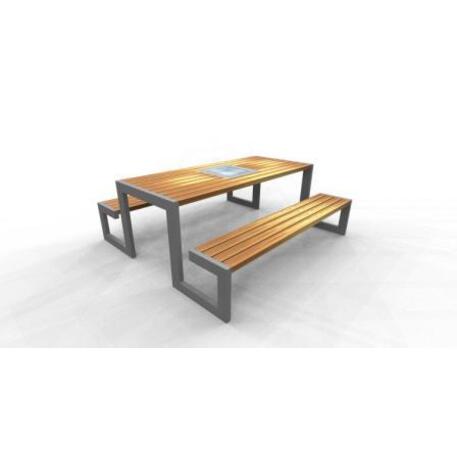 Metallbank + Tisch 'Picnic_IROKO_STF/18-02-02/MDL'