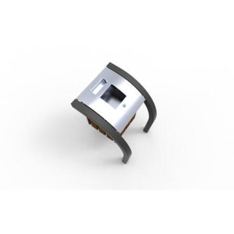 Abfallbehälter aus Metall 'STF/06-06-07/30L'
