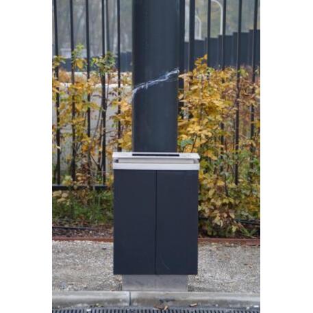 Abfallbehälter aus Metall 'STF/13-07-97/45L'