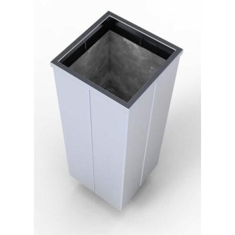 Abfallbehälter aus Metall 'STF/13-07-86_02/40L'