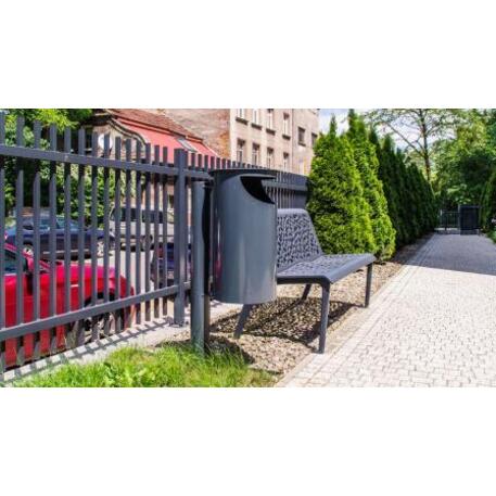 Abfallbehälter aus Metall 'STF/13-05-01/30L'