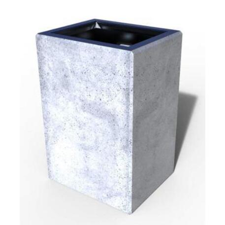 Concrete litter bin 70L 'STF/24-07-07/MDL'
