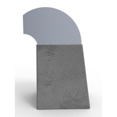 Concrete litter bin 100L 'STF/19-07-40/MDL'