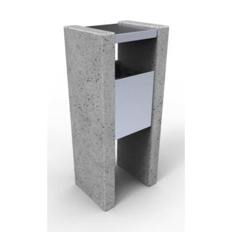 Abfallbehälter aus Beton 15L 'STF/19-07-19_01/MDL'