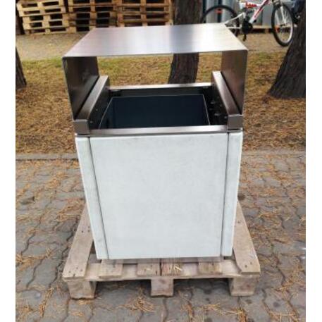 Abfallbehälter aus Beton 80L 'STF/18-07-55_01/MDL'