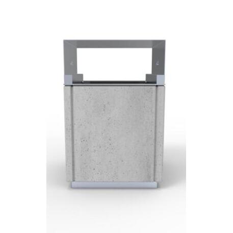 Concrete litter bin 100L 'STF/18-07-55/MDL'