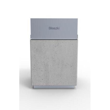 Concrete litter bin 100L 'STF/18-07-55/MDL'