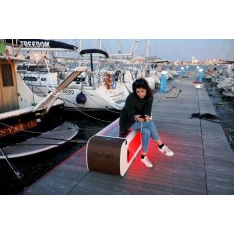Metal bench 'SMART ELIOS'