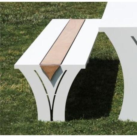Metal bench 'Victor'