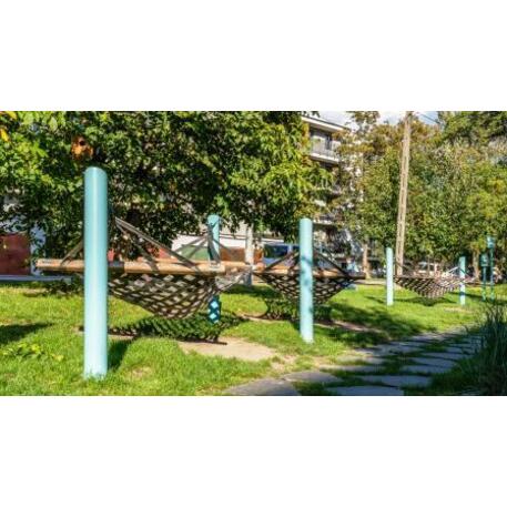 Hängematte mit Ständer 'STF/22-45-02/MDL'