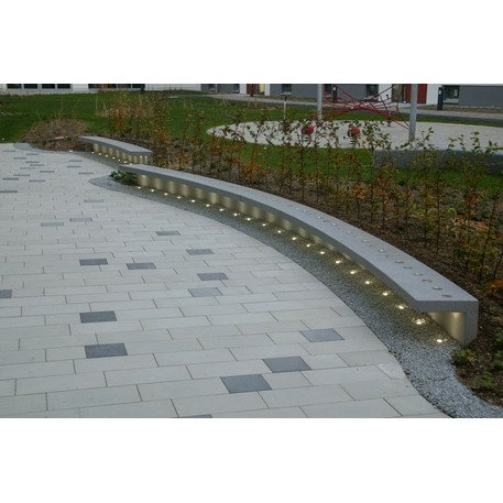 Betonbank 'Villete / LED'