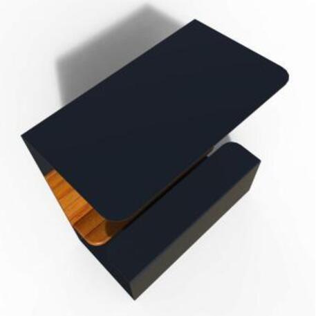 Metallbank mit Pergola 'IROKO_STF/25-04-03/MDL'