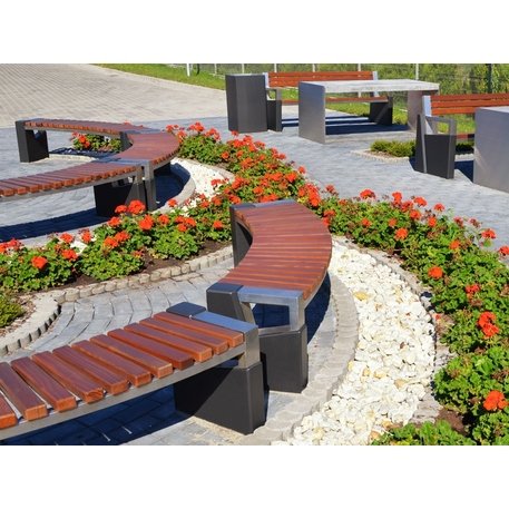 Parkbänke aus Beton 'Intal_001324'