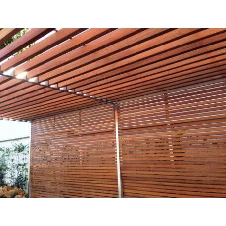 Metallbank mit Pergola 'IROKO_STF/18-31-03_01/MDL'
