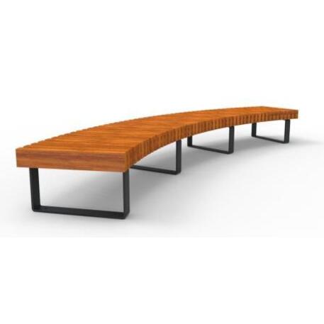 Metal bench without backrest 'IROKO_STF/25-02-14/MDL'
