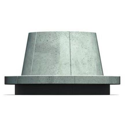 Pflanzkübel + Bank aus Beton 'STF/25-15-01/MDL'