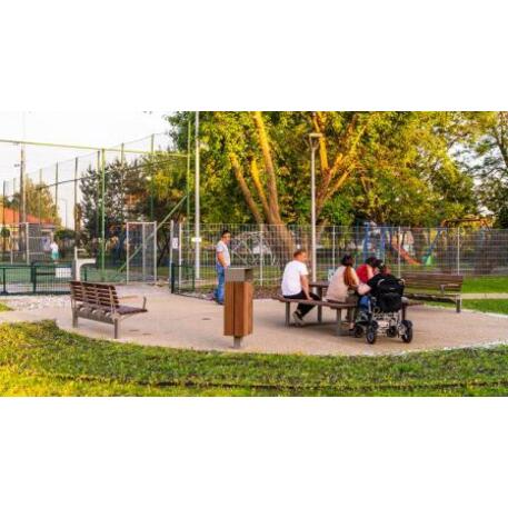 Außenbereich-Trinkbrunnen aus Metall 'STF/18-41-01/MDL'