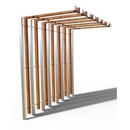 Außenpergola 'IROKO_STF/24-31-05/MDL'