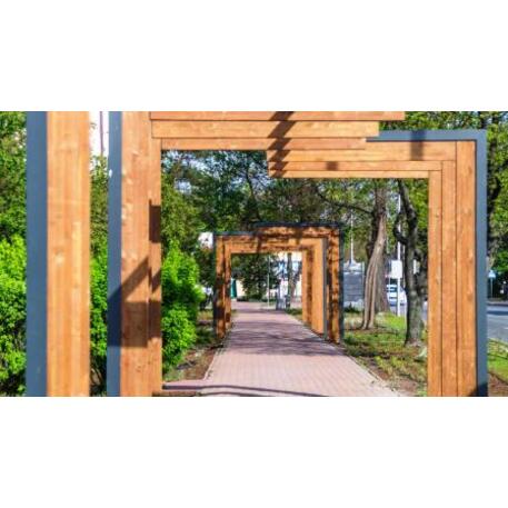 Außenpergola 'IROKO_STF/21-31-05/MDL'