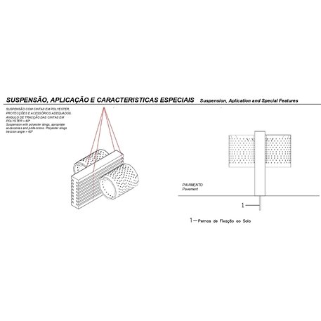 Concrete litter bin 'IKD / Paper Bin 2x45L'