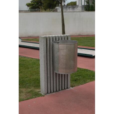 Concrete litter bin 'IK / Paper Bin 45L'