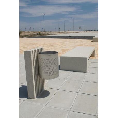 Concrete litter bin 'IK / Paper Bin 45L'