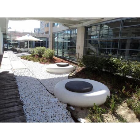 Betonbank 'Landscapes / Stone XL Ø2000mm'