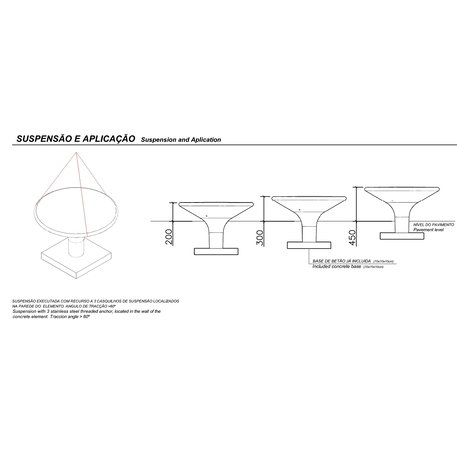 Betonbank 'Urban / Bench XL Ø1200mm'