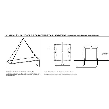 Betonbank 'R-Light / Bench 2000mm'