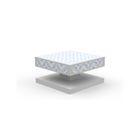 Betonbank 'Plano LED / Cubic 1000mm'