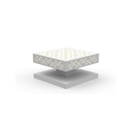 Betonbank 'Plano LED / Cubic 1000mm'