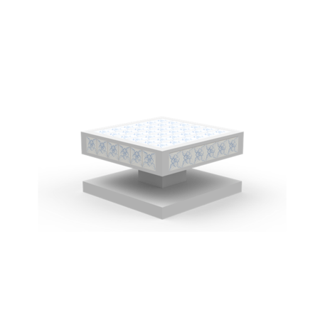 Betonbank 'Plano LED / Cubic 1000mm'
