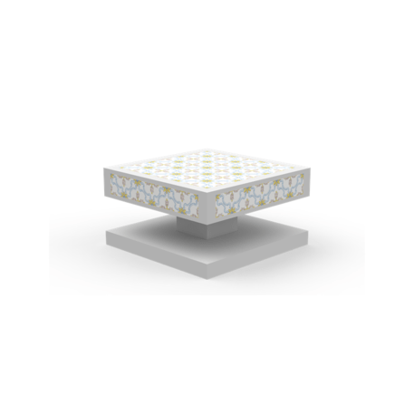 Betonbank 'Plano LED / Cubic 1000mm'