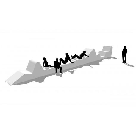 Betonbank 'SocialPlay / Relax and Socialize'