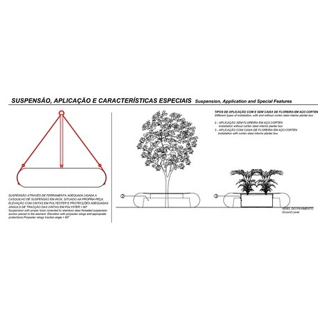 Pflanzkübel aus Beton 'Landscapes / Planter Ø2000mm'