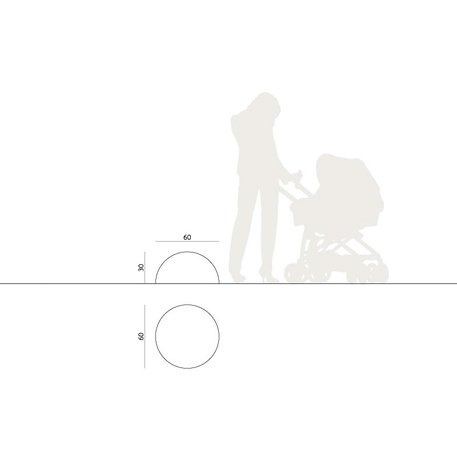 Poller aus Beton 'Sfero' 40cm