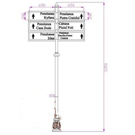 Informationstafel 'M87-PA-6'