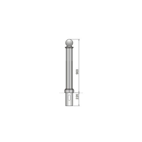 Poller aus Metall '903.L'