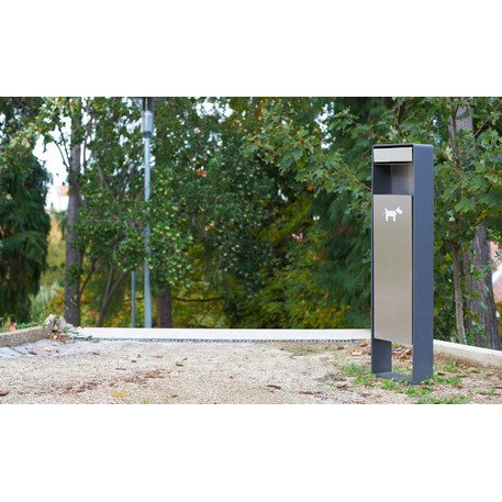 Mülleimer für hundekot 'Ufo'