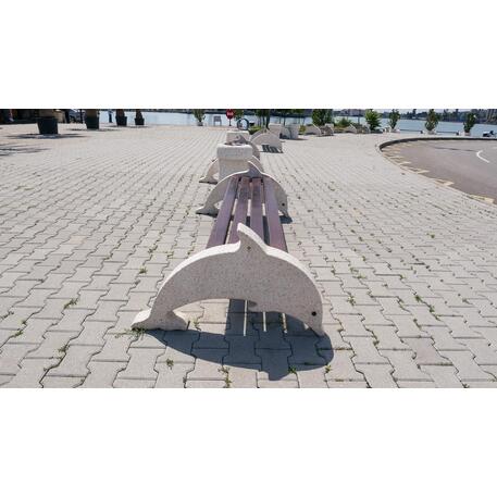 Parkbänke aus Beton '200x92xH/52cm / BS-8'