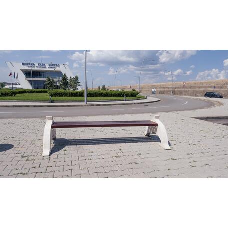 Parkbänke aus Beton '200x92xH/52cm / BS-8'