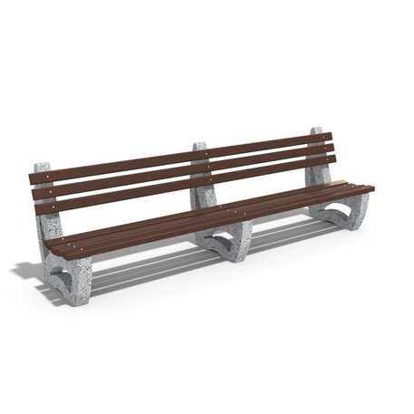 Parkbänke aus Beton '300x75xH/90cm / BS-63'