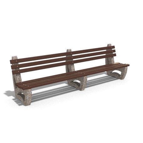 Parkbänke aus Beton '300x75xH/90cm / BS-63'