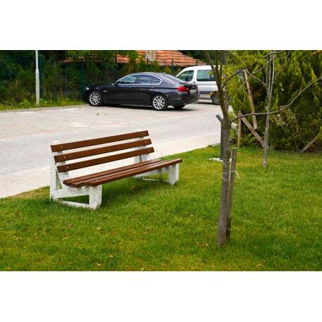 Parkbänke aus Beton '190x69xH/80cm / BS-6'
