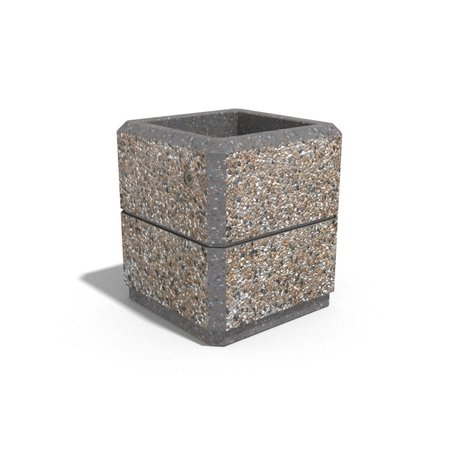 Pflanzkübel aus Beton '38x38xH/43cm / BS-77'