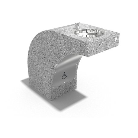 Trinkwasserbrunnen aus Beton '110x43xH/90cm / BS-123'
